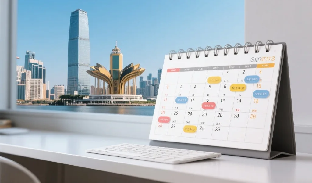2025年澳门六合彩重要日期日历：全年开奖日与节假日安排一览